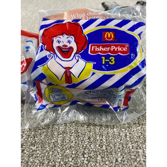 McDonalds Fisher Price Ronald McDonald Toy Lot Vintage 1998 2001 - Picture 4 of 4